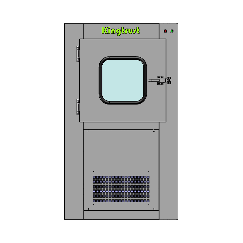 机械互锁风淋传递窗-正视图